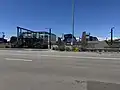 The north end ramp entrance from Nepean Highway, December 2024