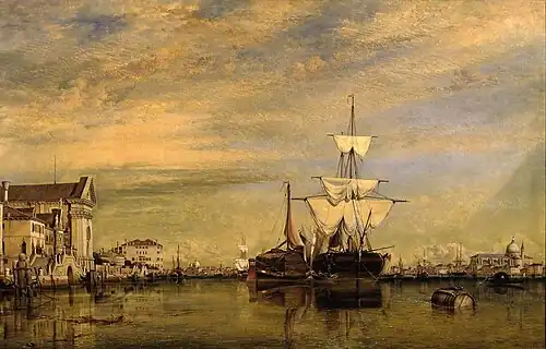 Canal of the Giudecca, Venice, 1867