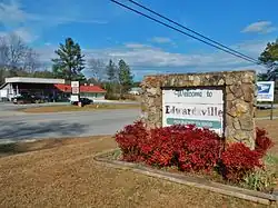 Welcome to Edwardsville sign