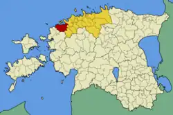 Padise Parish within Harju County