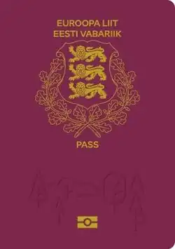 1996: Estonian passport[24]