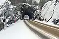 Tunnel leading into the village