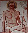 Auferstanderner Christus (fresco, 1925)