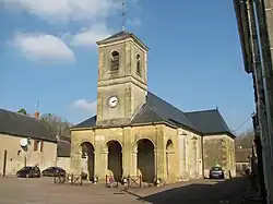 The church in Poiseux