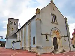 The church in Blénod-lès-Pont-à-Mousson