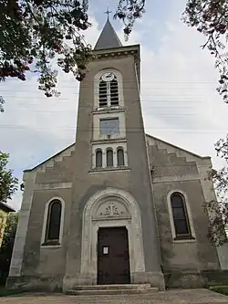 The church in Dampvitoux
