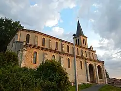 The church in Boussan