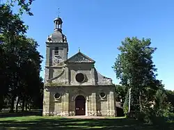 The church in Essertaux