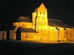 The church in Vézières