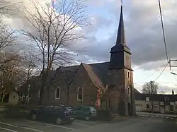 The church in Bouchamps-lès-Craon