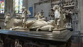 Top level of Philibert's tomb