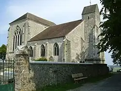 The church in Doue