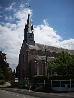 The church in Douville-sur-Andelle