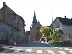 The church in Flipou
