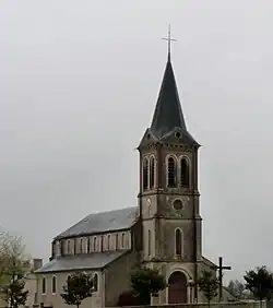 The church of Gardères