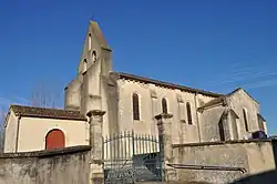 The church in Grézet-Cavagnan