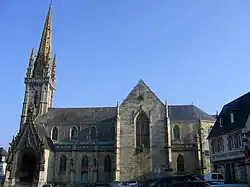 The church in Landivisiau
