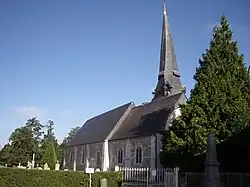 The church in Saint-Étienne-l'Allier