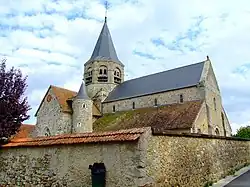 The church in Villevenard