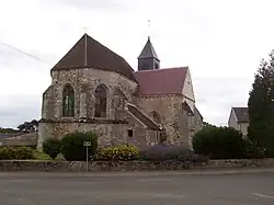 The church in Le Vézier