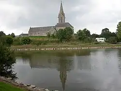The church in La Feuillie
