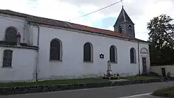 The church in Sauvoy