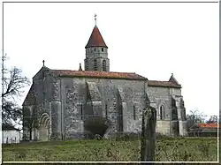 The church in Chermignac