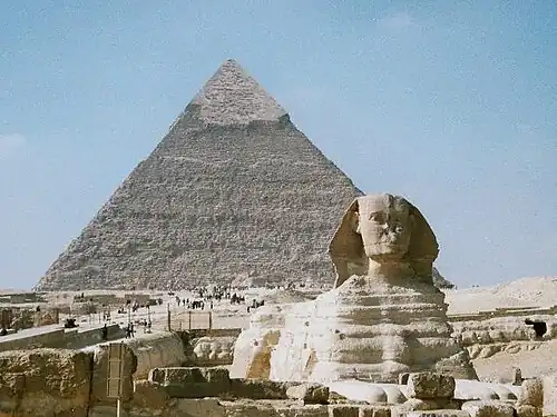 The Sphinx in Giza
