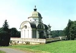 Mausoleum of Freiherr Ruprecht von Eggenberg and his nephew, Freiherr Wolff von Eggenberg on the Schlossberg to Ehrenhausen