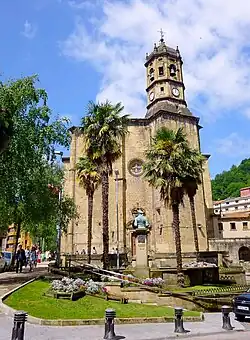 Church of San Andrés in Eibar
