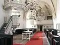 Interior of the church