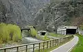Cycle route 1, SS 12 and A22 between Kardaun and Blumau