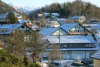 Commercial centre of Eivindvik Credit: Nina Aldin Thune