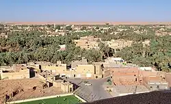 View of El Menia from the ksar