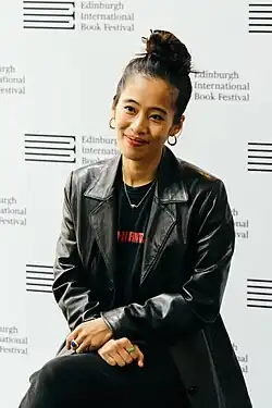 Castillo at the 2025 Edinburgh International Book Festival