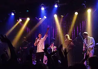 Electric Six performing in October 2007