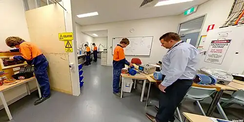 Electrical workshop