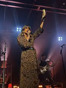 Ella Langley performing at The Intersection near downtown Grand Rapids, Michigan, February 2025