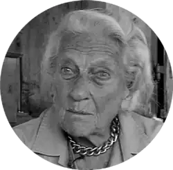 Ella Maillart in 1992