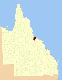 Location within Queensland