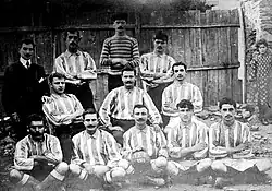 team photograph from 1905