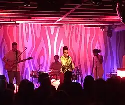 King performing in Portland, Oregon, August 2016