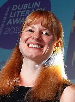 upright=Emily Ruskovich 2019 Winner in the Round Room at the Mansion House, Dublin