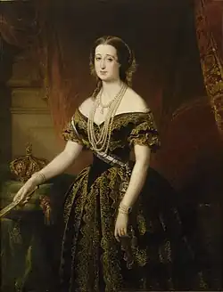 Portrait of Empress Eugénie by Édouard Dubufe