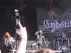 Endstille performing live at Wacken Open Air in August 2010