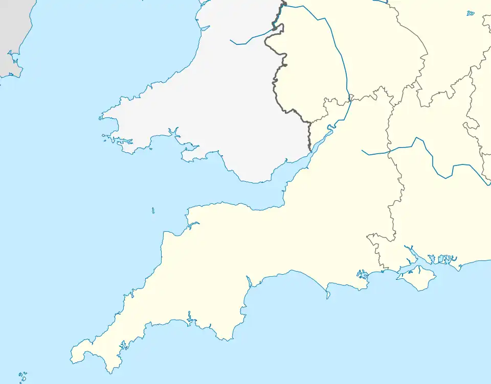 Edward Harley (Parliamentarian) is located in Southwest England