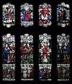 English Martyrs window at Holy Name, Oxton, Birkenhead