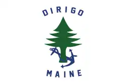 Maine naval ensign