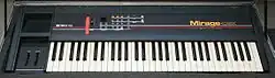 A photo of the Ensoniq Mirage, which proved vital to Skinny Puppy's sound