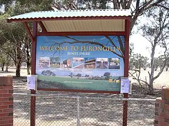 Entering Eurongilly
